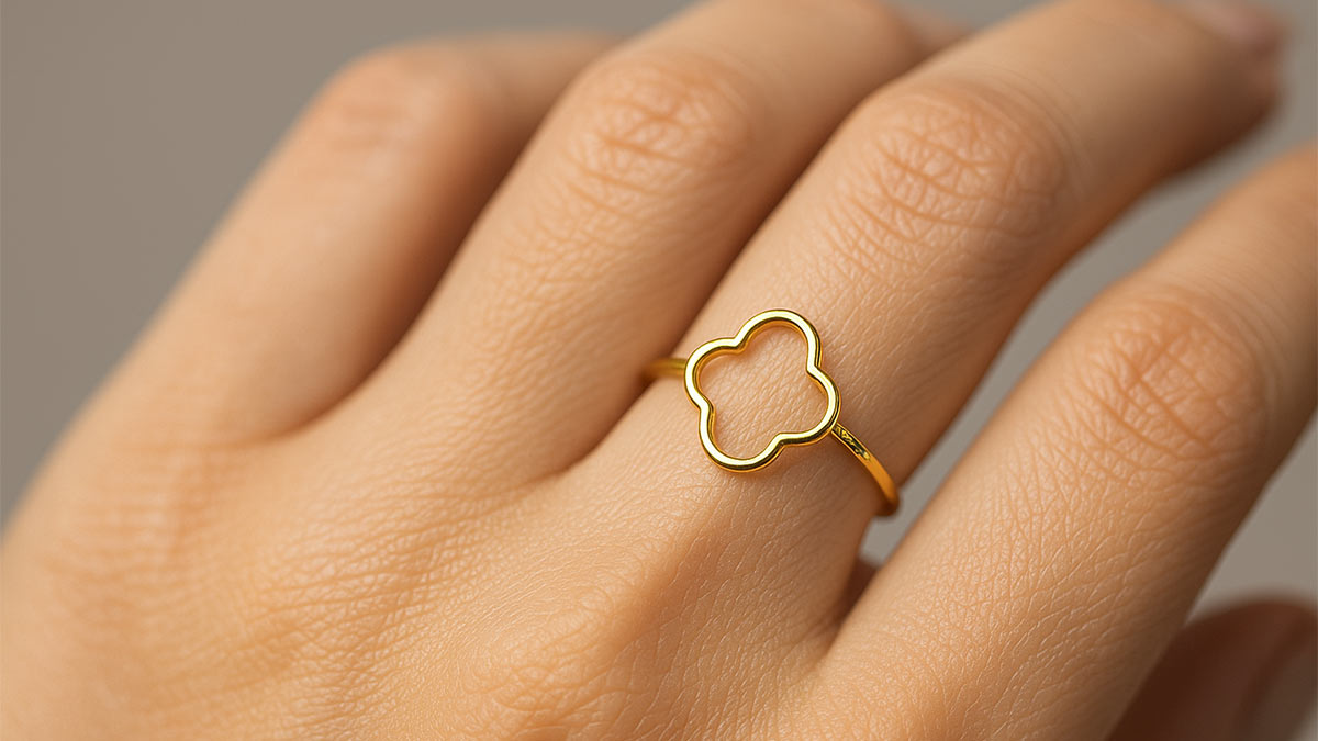 بررسی تخصصی انگشتر طلای گل مفتولی