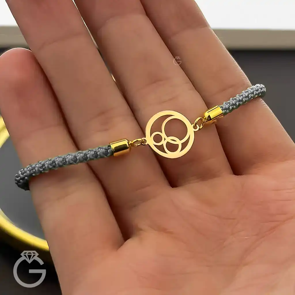 دستبند طلای مارشال کد 31097 (10) دستبند طلای مارشال کد 31097