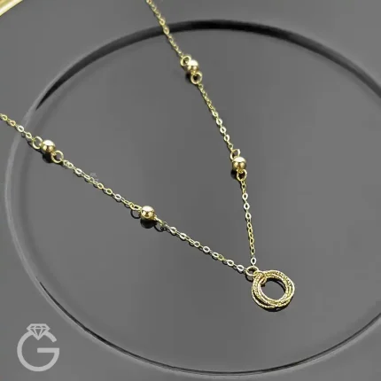 گردنبند طلای مینیمال کد 31073