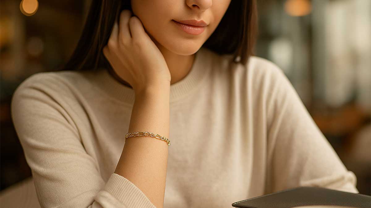 آشنایی با دستبند طلای کونیک