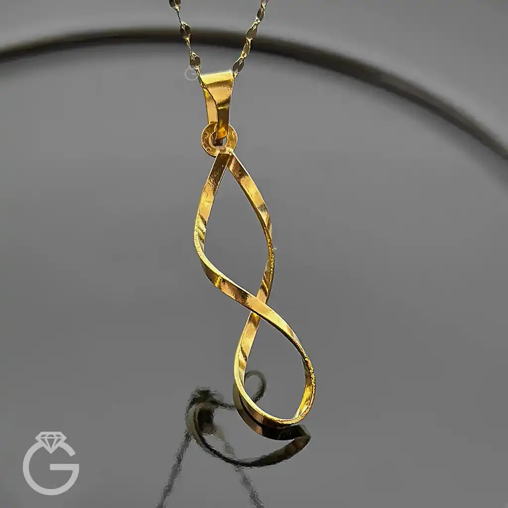 آویز طلا کد 32075 (10) آویز طلا کد 32075