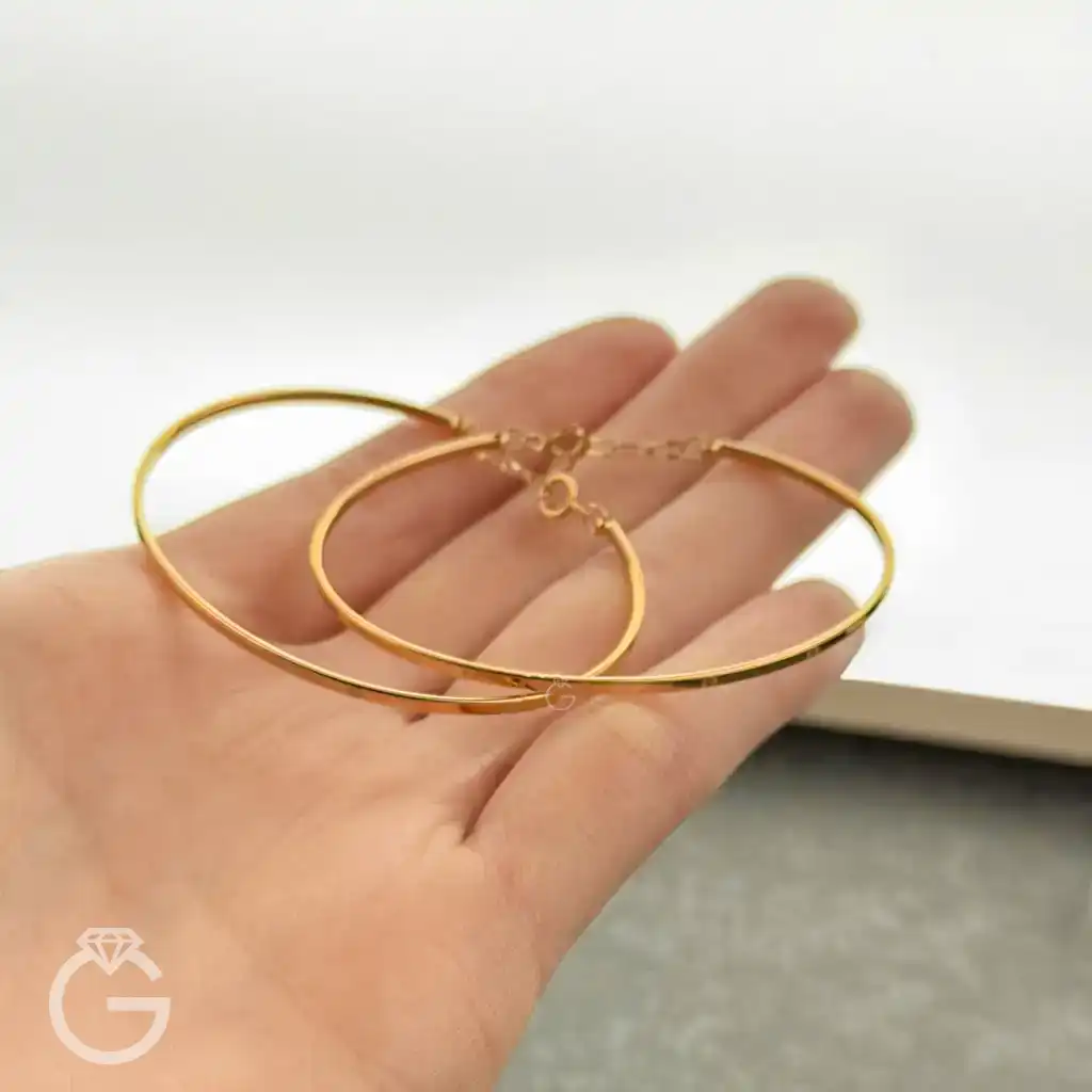 دستبند بنگل طلا کارتیه (10) دستبند بنگل طلا کارتیه