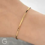 دستبند بنگل طلا کارتیه