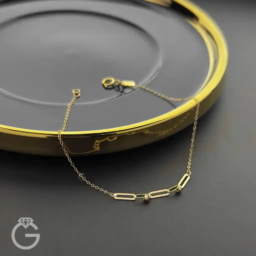 دستبند طلای لوکس کد 31870 (10) دستبند طلای لوکس کد 31870