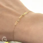 دستبند طلای لوکس کد 31870