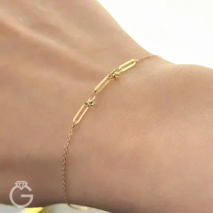 دستبند طلای لوکس کد 31870