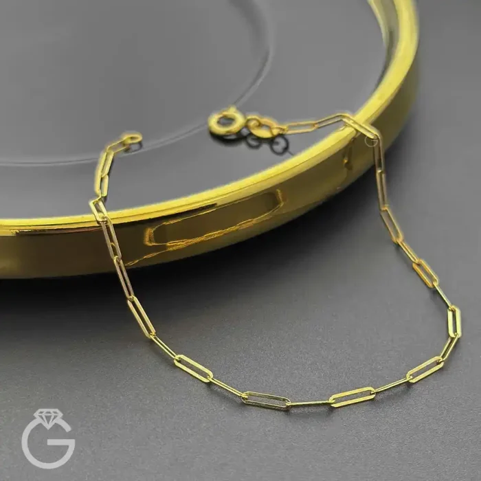 دستبند طلای هرمس قطر 2 میل (11) دستبند طلای هرمس قطر 2 میل