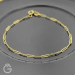 دستبند طلای هرمس قطر 2 میل