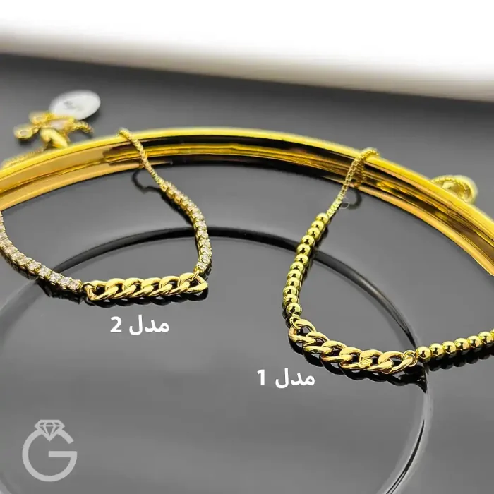 دستبند طلای کارتیه با بند مارشال جدید