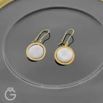 نیمست طلای صدف دایره