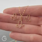 نیمست طلای پروانه