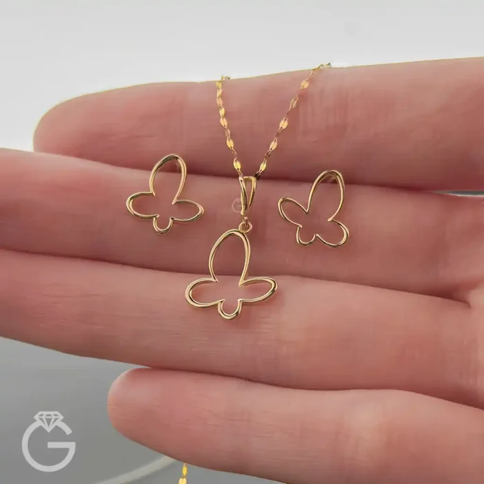 نیمست طلای پروانه