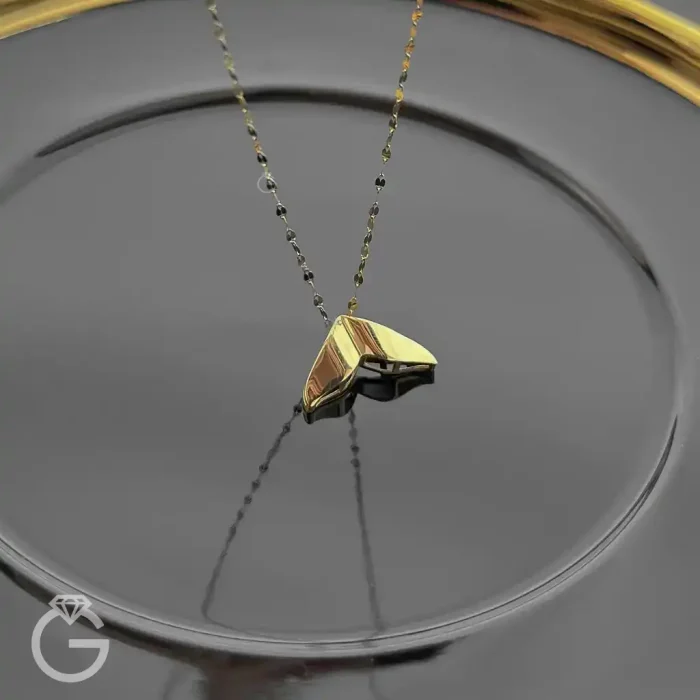 گردنبند طلای دم وال 2