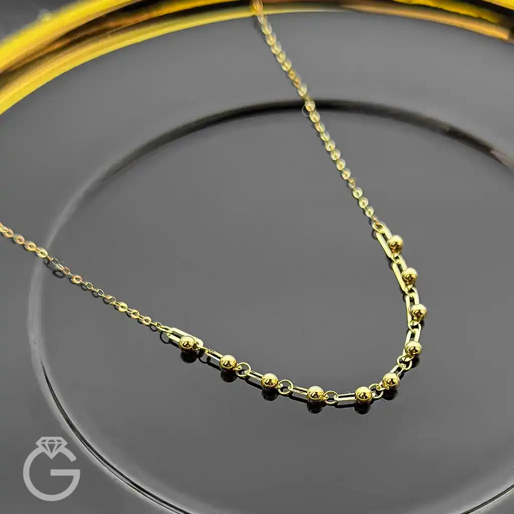 گردنبند طلای گوی و هرمس لوکس 2 (11) گردنبند طلای گوی و هرمس لوکس 2