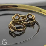 انگشتر طلای پاپیون دو رو