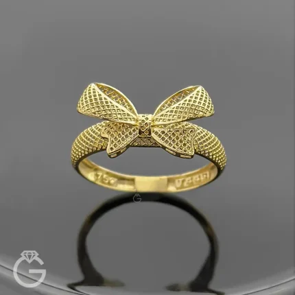 انگشتر طلای پاپیون فیوژن