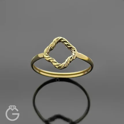 انگشتر طلای گل کوچک 32574