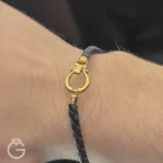 دستبند طلای فرد اسپرت