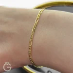 دستبند فیگارو قطر 2.5