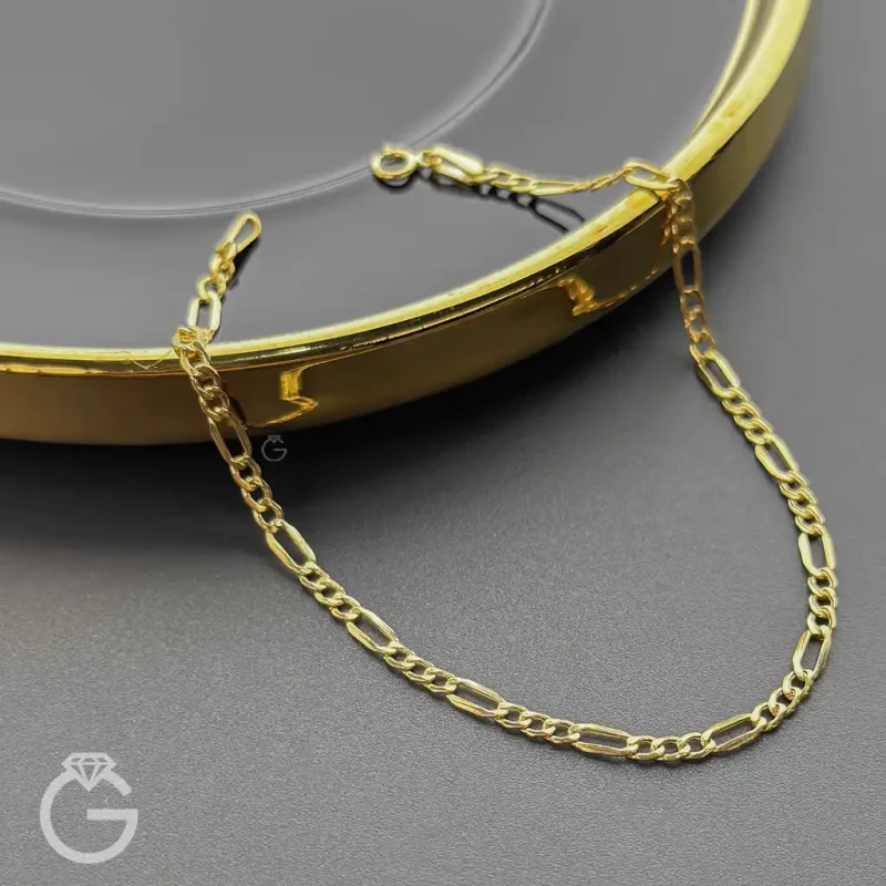 دستبند فیگارو قطر 2.5