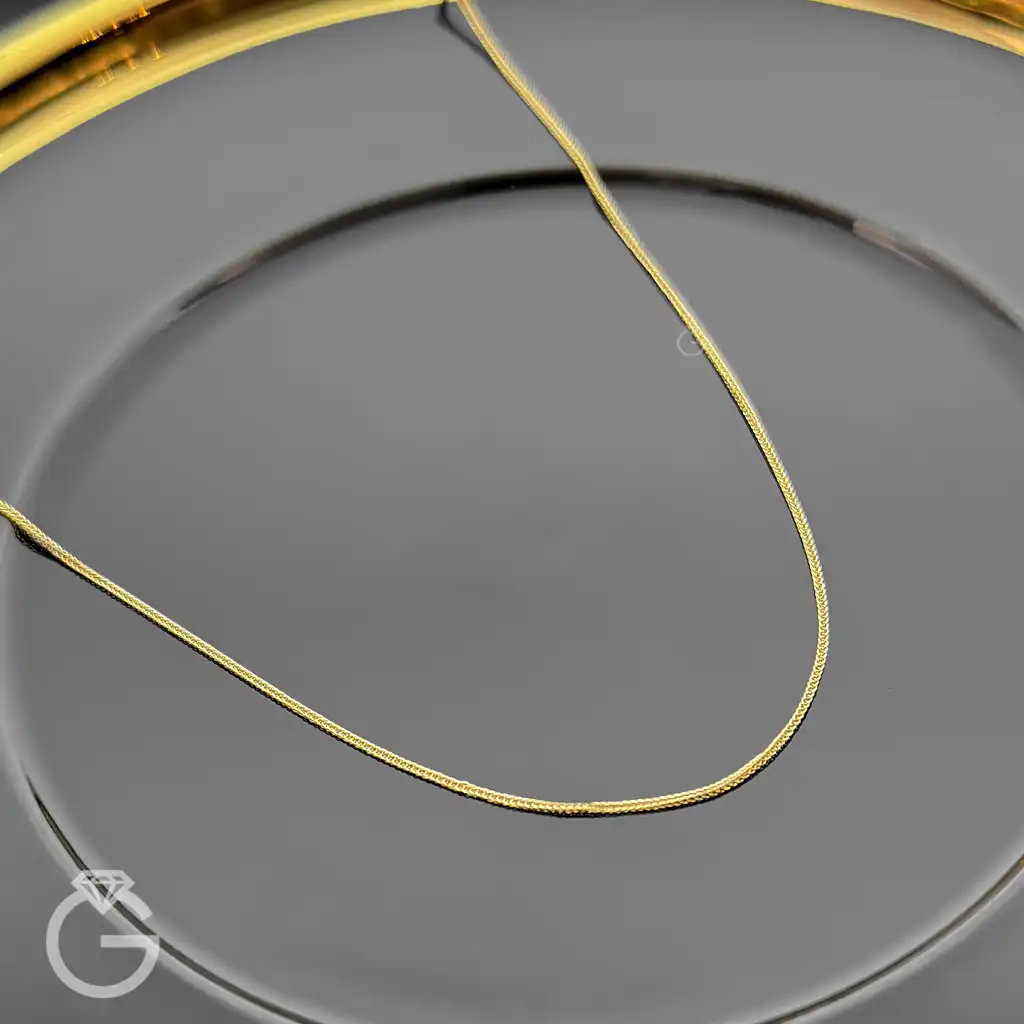 زنجیر طلای میرو قطر 1 (1) زنجیر طلای میرو قطر 1