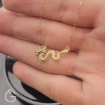 گردنبند طلای اژدها