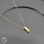 گردنبند طلای شمش مینیمال