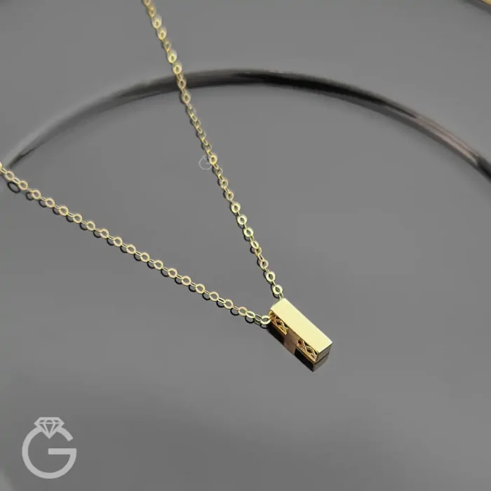 گردنبند طلای شمش مینیمال