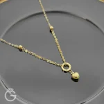 گردنبند طلای مینیمال کد 32789