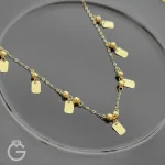 گردنبند طلای مینیمال کد 32792