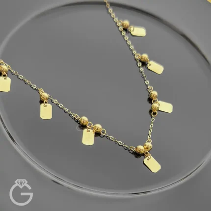گردنبند طلای مینیمال کد 32792