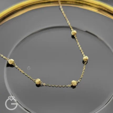 گردنبند طلای مینیمال کد 32815