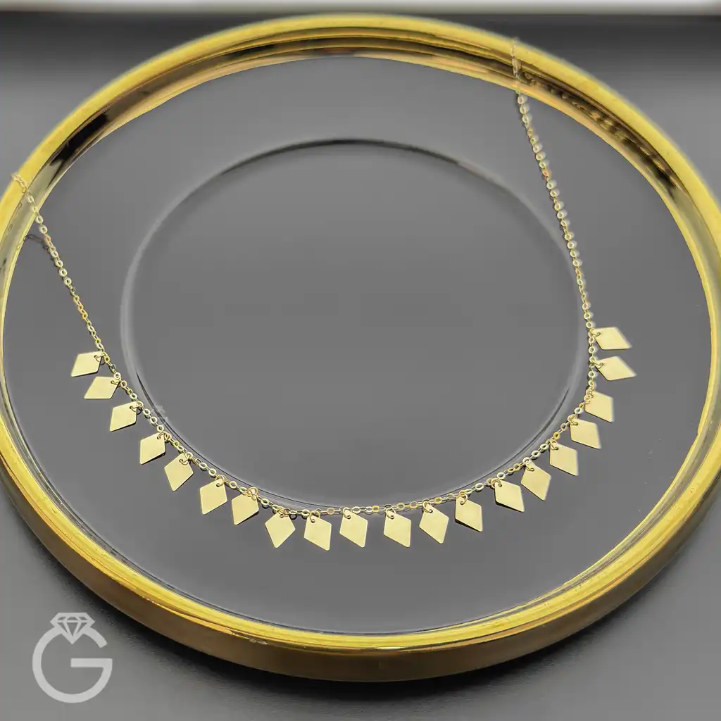 گردنبند طلای مینیمال کد 32841 (2) گردنبند طلای مینیمال کد 32841