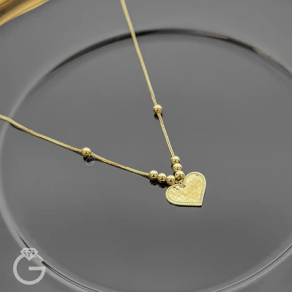 گردنبند طلای مینیمال کد 32842 گردنبند طلای مینیمال کد 32842