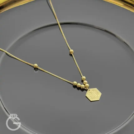 گردنبند طلای مینیمال کد 32843