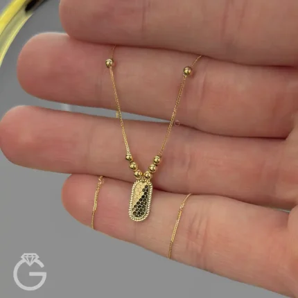 گردنبند طلای مینیمال کد 32870