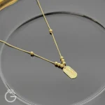 گردنبند طلای مینیمال کد 32870