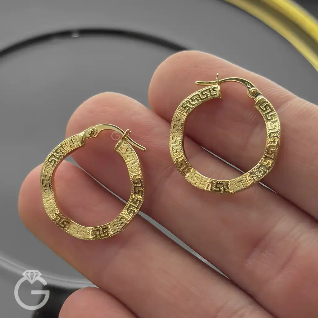 گوشواره طلای کلیپسی فرمی (1) گوشواره طلای کلیپسی فرمی