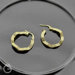 گوشواره طلای کلیپسی فرمی