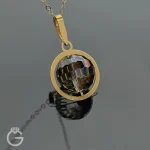 آویز طلای سواروسکی