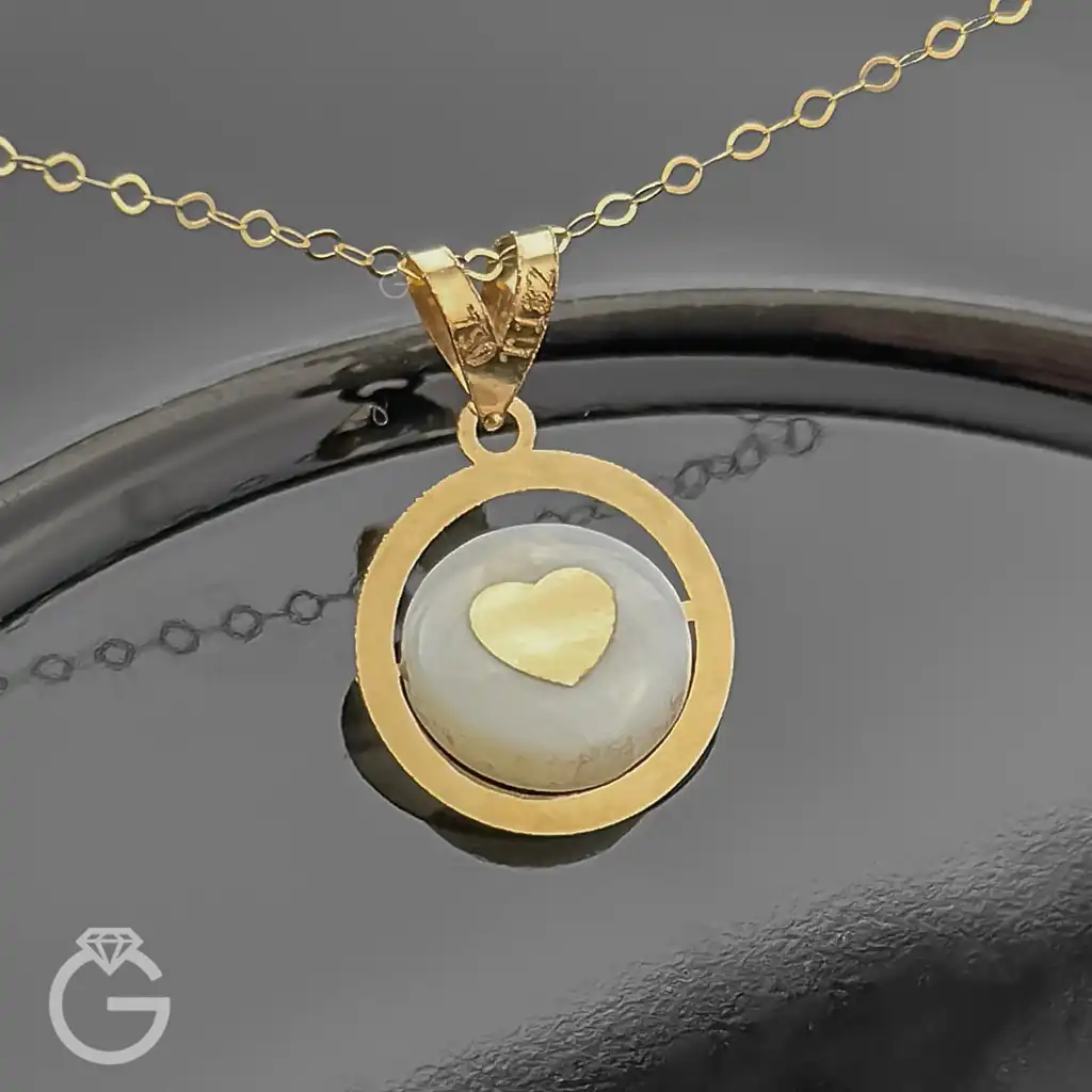 آویز طلای صدف طرح دار (8) آویز طلای صدف طرح دار (6)