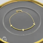 دستبند طلای لوکس کد 34251