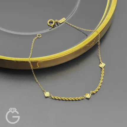 دستبند طلای لوکس کد 34251