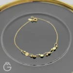 دستبند طلای لوکس کد 34252