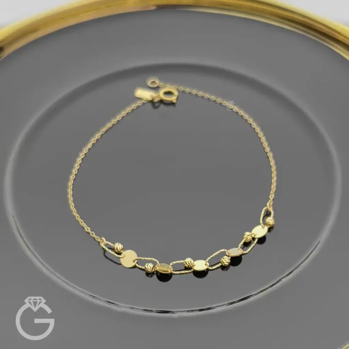 دستبند طلای لوکس کد 34252