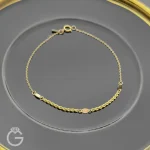 دستبند طلای لوکس کد 34253