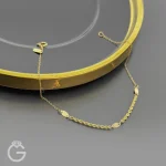 دستبند طلای لوکس کد 34253