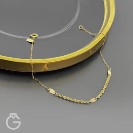 دستبند طلای لوکس کد 34253