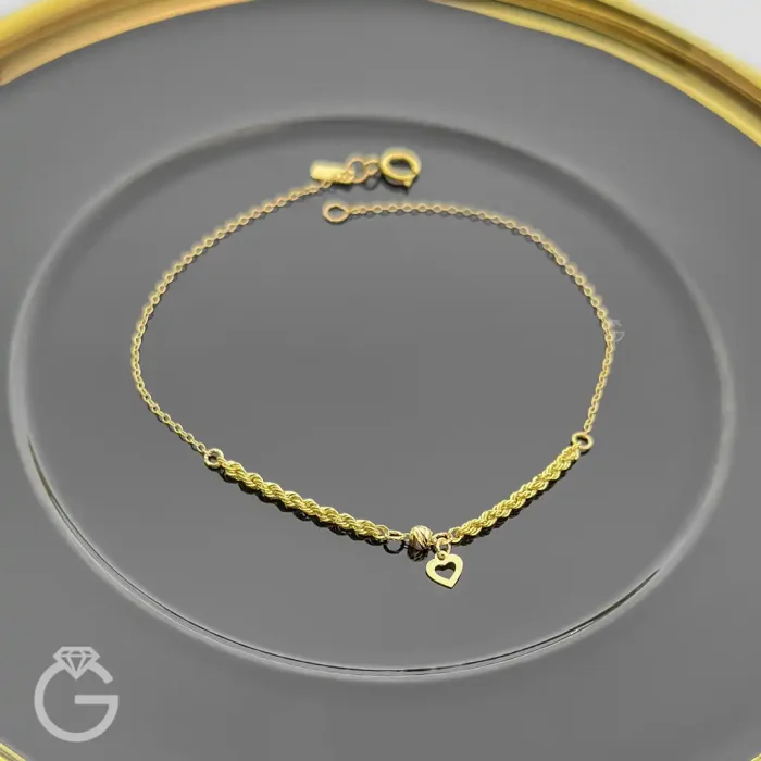 دستبند طلای لوکس کد 34254