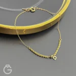 دستبند طلای لوکس کد 34254